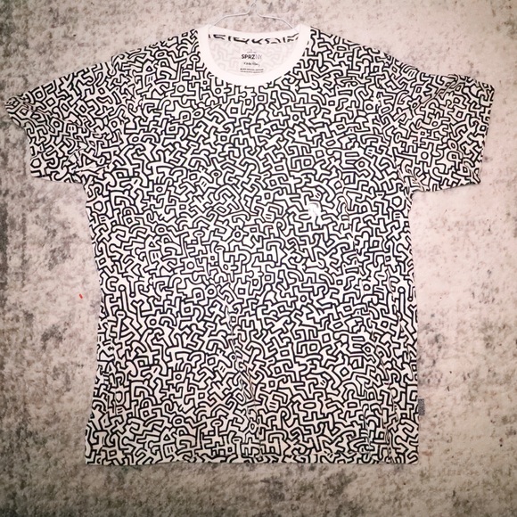 SPRZNY Other - SPRZ NY K. Karing Short Sleeve Graphic Tee